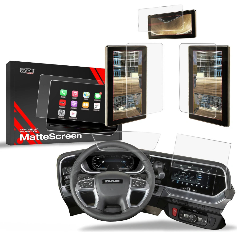 Hurtownia GSM - Matt fólia GrizzGlass CarDisplay védelem DAF XG+ NGD [5w1] - GRZ9255 - {ean13} - Hurt