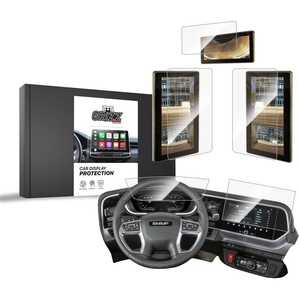 Hurtownia GSM - Kerámia fólia GrizzGlass CarDisplay védelem DAF XB NGD [5w1] - GRZ9266 - {ean13} - Hurt