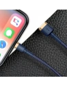 Hurtownia GSM - Kabel USB Lightning Baseus Cafule 2.4A 1m (złoto-granatowy) - BSU648GLDBLU - {ean13} - Hurt