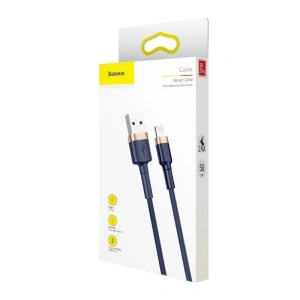 Hurtownia GSM - Kabel USB Lightning Baseus Cafule 2.4A 1m (złoto-granatowy) - BSU648GLDBLU - {ean13} - Hurt