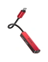 Hurtownia GSM - Adapter Audio Baseus L52 Lightning do Mini Jack 3.5mm i 2x Lightning (czerwony) - BSU651RED - {ean13} - Hurt