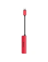 Hurtownia GSM - Adapter Audio Baseus L52 Lightning do Mini Jack 3.5mm i 2x Lightning (czerwony) - BSU651RED - {ean13} - Hurt