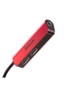 Hurtownia GSM - Adapter Audio Baseus L52 Lightning do Mini Jack 3.5mm i 2x Lightning (czerwony) - BSU651RED - {ean13} - Hurt