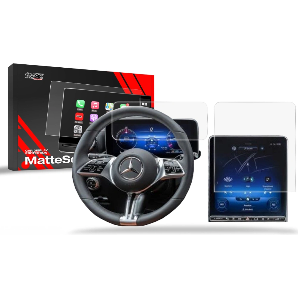 Hurtownia GSM - Matt fólia GrizzGlass CarDisplay védelem Mercedes CLE 2023-2024 [2w1] - GRZ9298 - {ean13} - Hurt