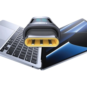 Hurtownia GSM - Adapter USAMS US-SJ682 AU18 USB-C / USB-C Digital Display 100W stalowy/aluminium - USA1095 - {ean13} - Hurt