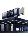 Wholesale Adapter USAMS US-SJ682 AU18 USB-C / USB-C Digital Display 100W steel/aluminium - USA1095 - {ean13} - Hurt