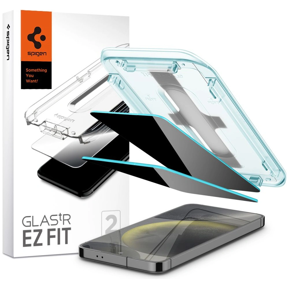 Hurtownia GSM - Sticlă rezistentă Spigen GLAS.tR ez Fit Samsung Galaxy S24 Privacy [2 PACK] - SPN3390 - {ean13} - Hurt