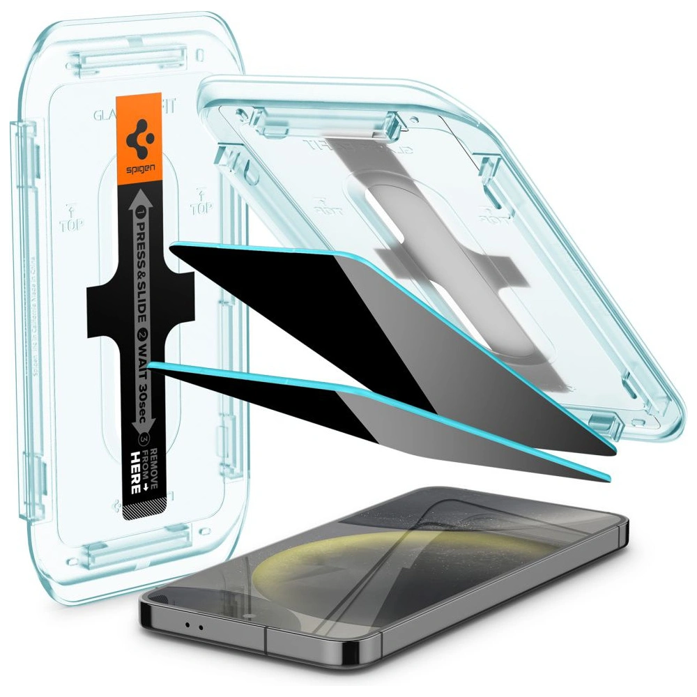 Hurtownia GSM - Sticlă rezistentă Spigen GLAS.tR ez Fit Samsung Galaxy S24 Privacy [2 PACK] - SPN3390 - {ean13} - Hurt