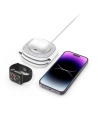 Hurtownia GSM - Bezdrátová nabíječka Tech-Protect QI15W-A32 3in1 Magnetic Magsafe Bezdrátová nabíječka Šedá + kabel USB-C / USB-C 120cm - THP2773 - {ean13} - Hurt
