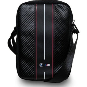 Hurtownia GSM - Torebka BMW BMTB10COMSCAKR 10" Carbon Red Stripes černá/black - BMW680 - {ean13} - Hurt