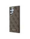 Hurtownia GSM - Case Guess GUHCS24LG4GFBR Samsung Galaxy S24 Ultra Hardcase 4G Metall Gold Logo braun/brown - GUE3384 - {ean13} - Hurt