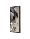 Wholesale Guess GUHCS24LG4GFBR Samsung Galaxy S24 Ultra hardcase 4G Metal Gold Logo brown - GUE3384 - {ean13} - Hurt