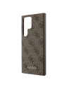 Hurtownia GSM - Case Guess GUHCS24LG4GFBR Samsung Galaxy S24 Ultra Hardcase 4G Metall Gold Logo braun/brown - GUE3384 - {ean13} - Hurt