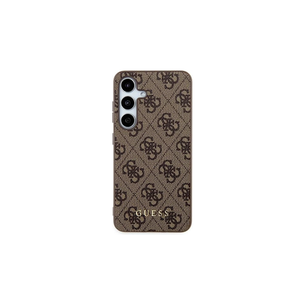 Hurtownia GSM - Etui Guess GUHCS24SG4GFBR Samsung Galaxy S24 hardcase 4G Metal Gold Logo maro/brown - GUE3385 - {ean13} - Hurt