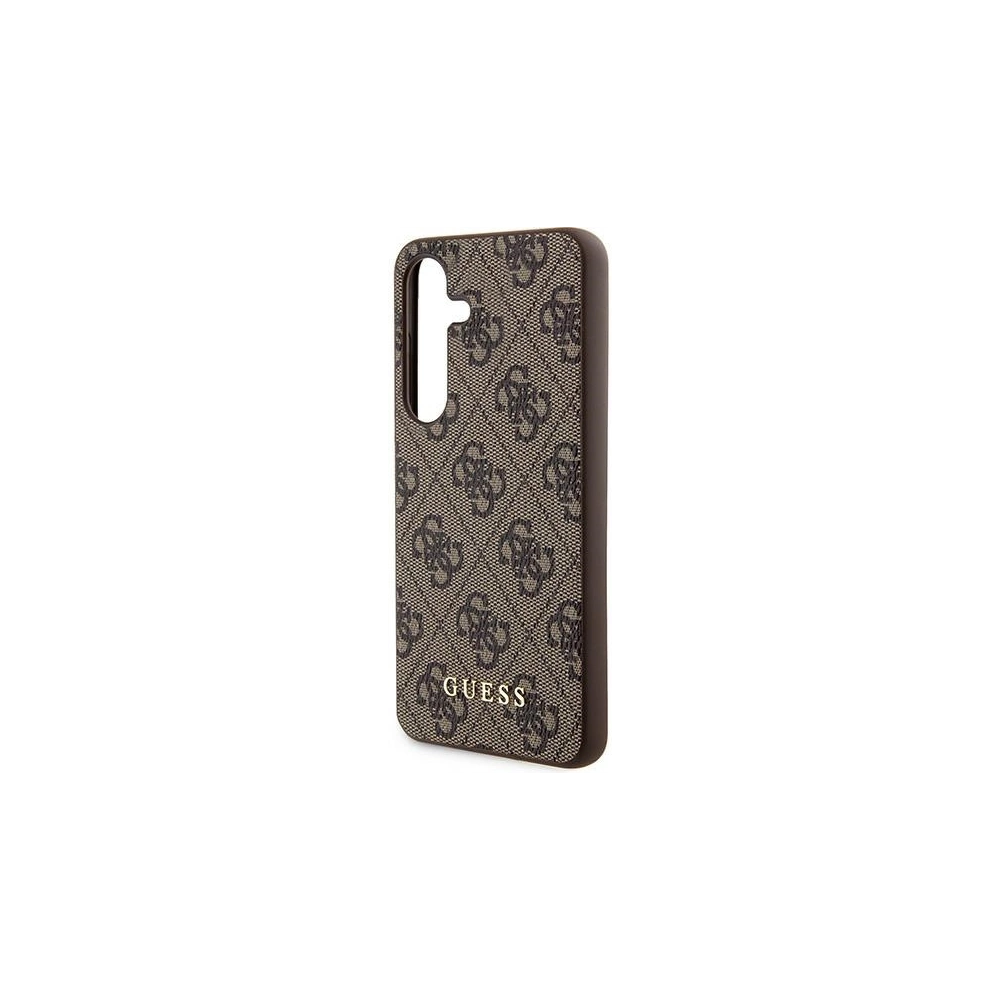 Hurtownia GSM - Etui Guess GUHCS24SG4GFBR Samsung Galaxy S24 hardcase 4G Metal Gold Logo maro/brown - GUE3385 - {ean13} - Hurt
