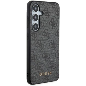 Etui Guess GUHCS24SG4GFGR Samsung Galaxy S24 hardcase 4G Metal Gold Logo czarny/black