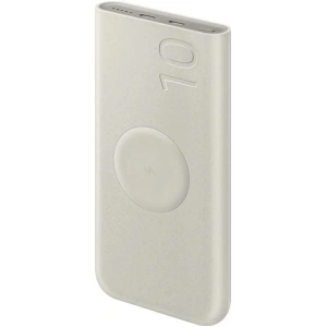 Hurtownia GSM - Powerbank wireless Samsung EB-U2510XU 10000mAh 2xUSB-C 25W + cablu USB-C / USB-C 20cm bej/beige - SMG1104 - {ean13} - Hurt