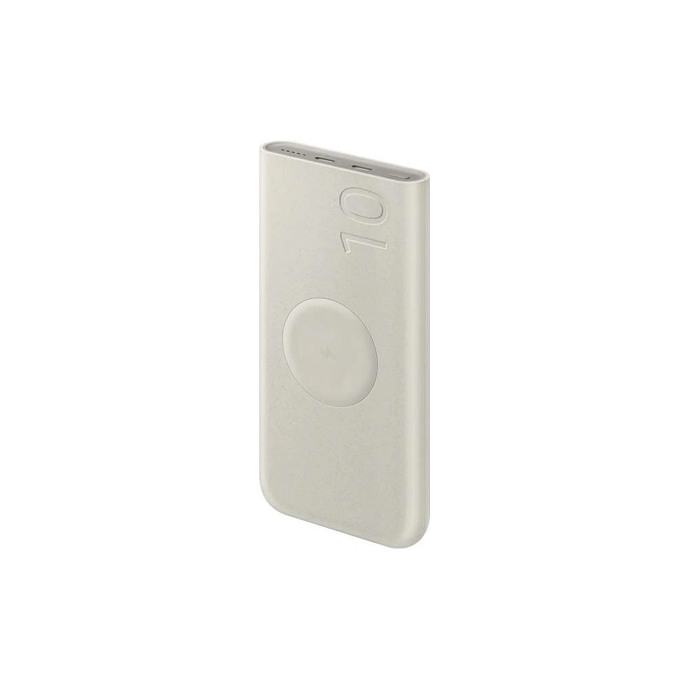 Hurtownia GSM - Drahtloser Powerbank Samsung EB-U2510XU 10000mAh 2xUSB-C 25W + USB-C / USB-C Kabel 20cm beige - SMG1104 - {ean13} - Hurt