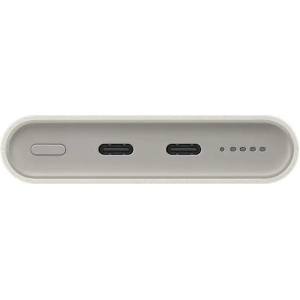 Hurtownia GSM - Powerbank bezprzewodowy Samsung EB-U2510XU 10000mAh 2xUSB-C 25W + kabel USB-C / USB-C 20cm beżowy/beige - SMG1104 - {ean13} - Hurt
