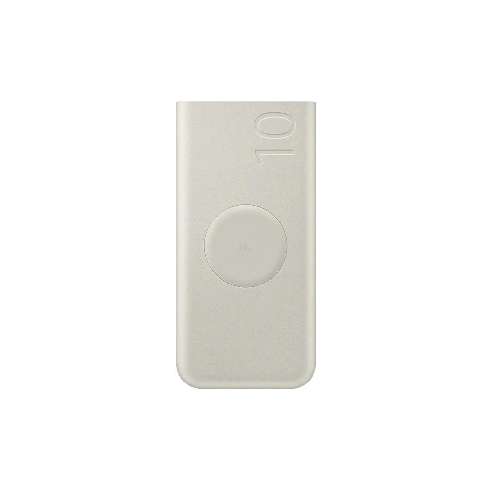 Hurtownia GSM - Drahtloser Powerbank Samsung EB-U2510XU 10000mAh 2xUSB-C 25W + USB-C / USB-C Kabel 20cm beige - SMG1104 - {ean13} - Hurt
