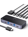 Wholesale KVM UGREEN CM664 switch 3xUSB-A,2xUSB-B,2xUSB-C,3xHDMI,micro USB black - UGR1824 - {ean13} - Hurt