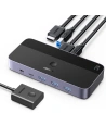 Wholesale KVM UGREEN CM664 switch 3xUSB-A,2xUSB-B,2xUSB-C,3xHDMI,micro USB black - UGR1824 - {ean13} - Hurt