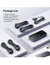 Wholesale KVM UGREEN CM664 switch 3xUSB-A,2xUSB-B,2xUSB-C,3xHDMI,micro USB black - UGR1824 - {ean13} - Hurt