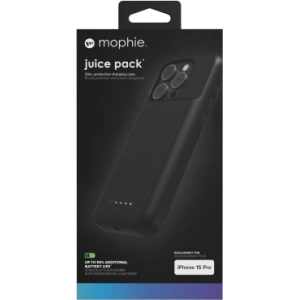 Wholesale Mophie Juice Pack case with powerbank Apple iPhone 15 Pro 2400mAh - MPH68 - {ean13} - Hurt