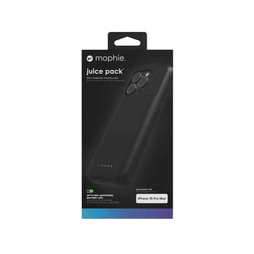 Etui z powerbankiem Mophie Juice Pack Apple iPhone 15 Pro Max 3000mAh