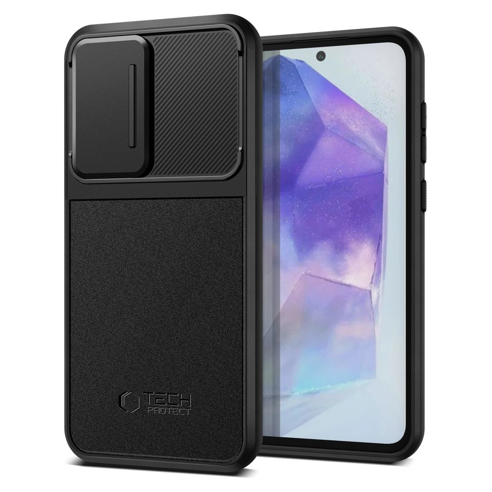 Hurtownia GSM - Etui Tech-Protect Velar Cam+ Samsung Galaxy A55 5G černá - THP2777 - {ean13} - Hurt