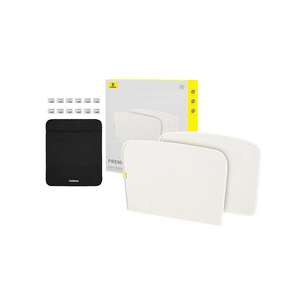 Hurtownia GSM - Protecție solară auto cu strat dublu Baseus T-Space pentru Tesla Model 3 albă - BSU4878 - {ean13} - Hurt