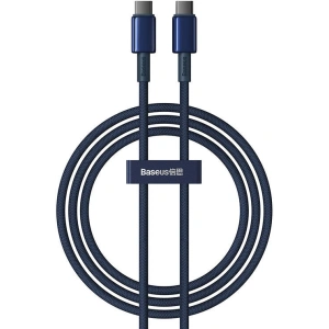 Hurtownia GSM - Kabel Baseus Tungsten Gold USB-C / USB-C 100W 1m blau - BSU4879 - {ean13} - Hurt