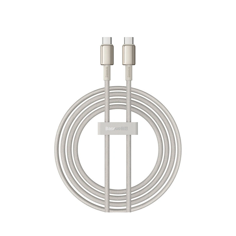 Hurtownia GSM - Kabel Baseus Tungsten Glod USB-C / USB-C 100W 2m zlatý - BSU4882 - {ean13} - Hurt