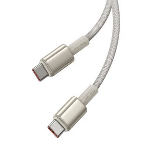 Hurtownia GSM - Kabel Baseus Tungsten Gold USB-C / USB-C 100W 2m gold - BSU4882 - {ean13} - Hurt