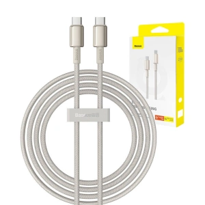 Hurtownia GSM - Kabel Baseus Tungsten Gold USB-C / USB-C 100W 2m gold - BSU4882 - {ean13} - Hurt