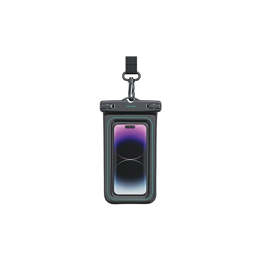 Hurtownia GSM - Voděodolné pouzdro USAMS US-YD013 do 6,7" IP68 černé/black - USA1097 - {ean13} - Hurt