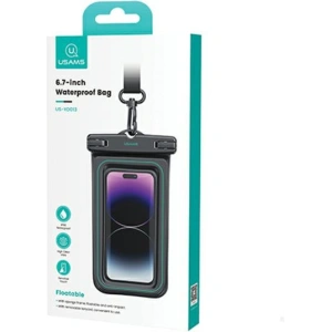Hurtownia GSM - Wasserdichtes Etui USAMS US-YD013 für 6,7" IP68 schwarz/black - USA1097 - {ean13} - Hurt