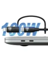 Hurtownia GSM - Kabel USAMS US-SJ645 U85 USB-A+USB-C/USB-C, Lightning, microUSB 6w1 1,2m 100W PD Fast Charge czarny/black - USA1098 - {ean13} - Hurt
