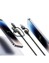 Hurtownia GSM - Kabel USAMS US-SJ645 U85 USB-A+USB-C/USB-C, Lightning, microUSB 6w1 1,2m 100W PD Fast Charge czarny/black - USA1098 - {ean13} - Hurt