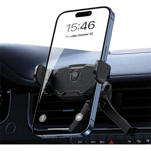 Hurtownia GSM - Suport auto pentru grilă USAMS US-ZJ077 rotativ negru/black - USA1100 - {ean13} - Hurt
