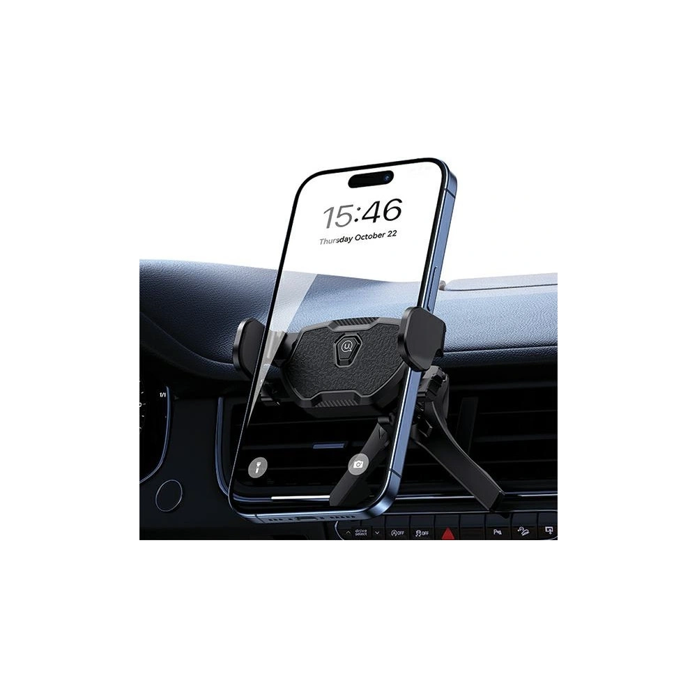 Hurtownia GSM - Suport auto pentru grilă USAMS US-ZJ077 rotativ negru/black - USA1100 - {ean13} - Hurt