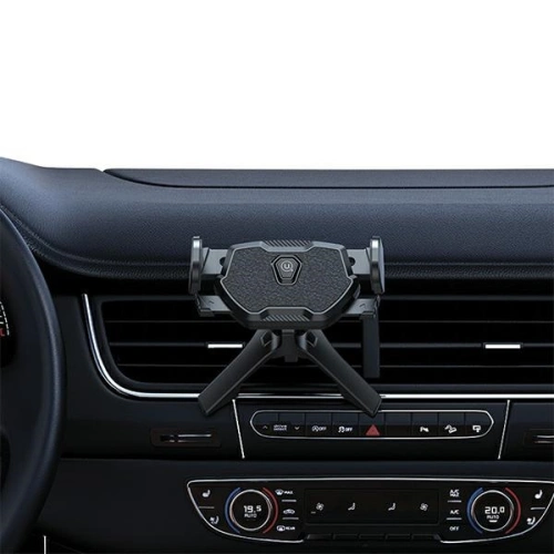 Uchwyt samochodowy na kratkę USAMS US-ZJ077 rotacyjny czarny/black