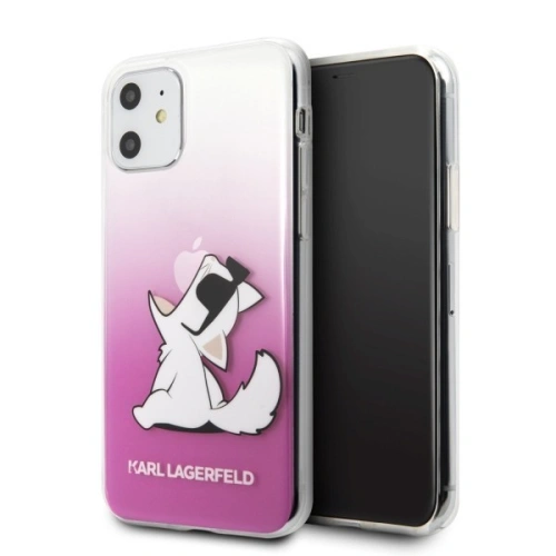 Hurtownia Karl Lagerfeld - 3700740466797 - KLD139PNK - Karl Lagerfeld KLHCN61CFNRCPI iPhone 11 hardcase różowy/pink Choupette Fun - B2B homescreen