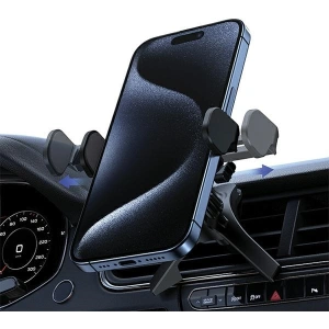 Hurtownia GSM - Autohalter für Lüftung USAMS US-ZJ077 rotierend schwarz/black - USA1100 - {ean13} - Hurt