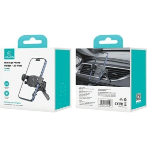 Hurtownia GSM - Autohalter für Lüftung USAMS US-ZJ077 rotierend schwarz/black - USA1100 - {ean13} - Hurt