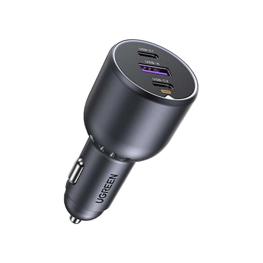 Hurtownia GSM - Ładowarka samochodowa UGREEN EC705 USB-A, 2xUSB-C PD QC 3.0 130W czarna - UGR1825 - {ean13} - Hurt