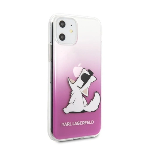 Karl Lagerfeld KLHCN61CFNRCPI iPhone 11 hardcase różowy/pink Choupette Fun