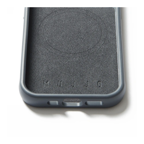 Etui Mujjo Impact Case Apple iPhone 15 Pro MagSafe steel blue