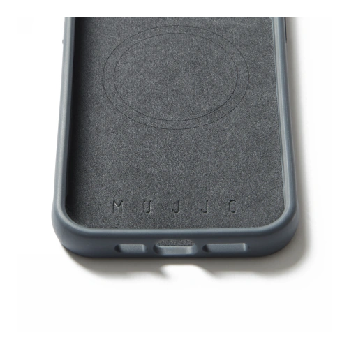 Etui Mujjo Impact Case Apple iPhone 15 Pro Max MagSafe steel blue