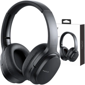 Wholesale HAVIT I62 wireless headphones Bluetooth 5.1 black - HVT286 - {ean13} - Hurt